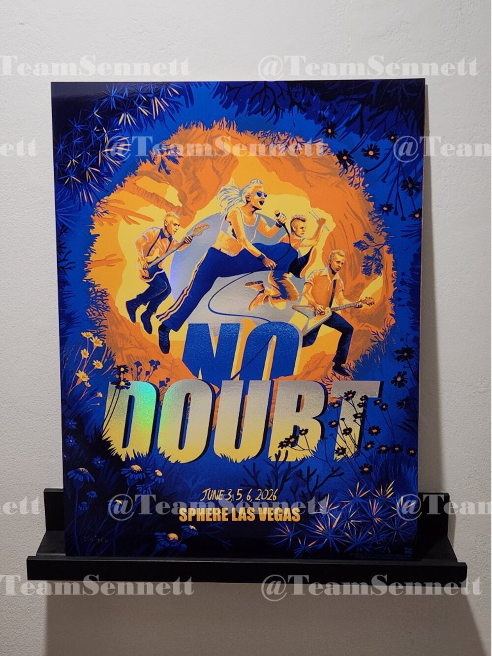 No Doubt FOIL Sphere Poster / Weekend 5 / June 3, 5 & 6 / Sphere Las Vegas 2026